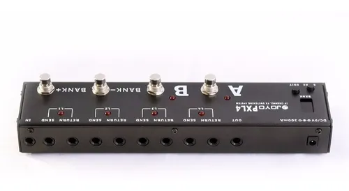 Efectos Pedal De Guitarra Joyo Pxl4 Controlador Para Pedales