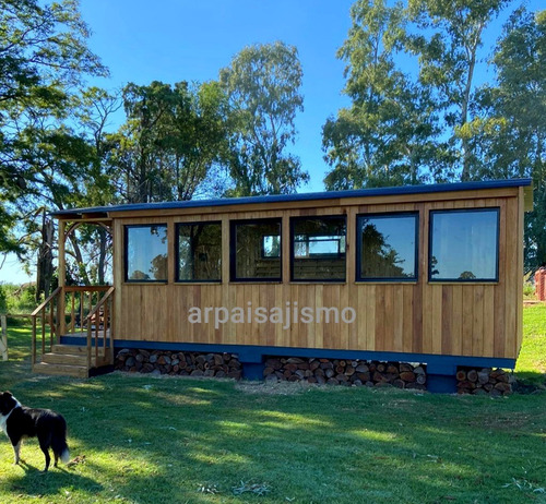 Imagen 2 de 8 de Construcción De Vagones Cabañas Estilo Antiguo De Madera