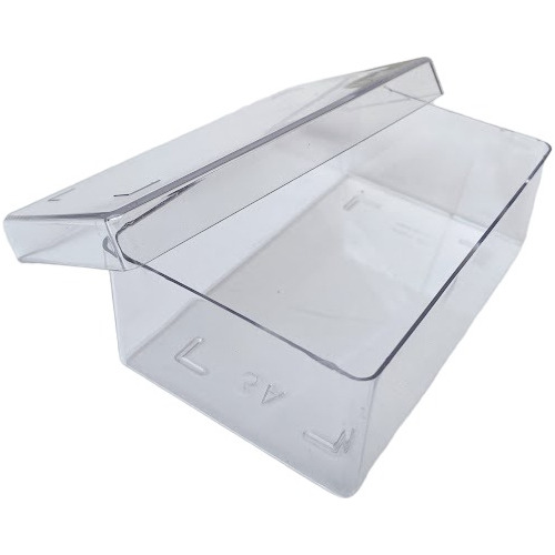Caja Tarjetas Personales 3d Acrílico Transparente X 5 Unid