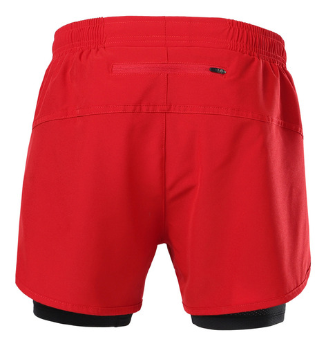 Wpd Pantalones Cortos Deportivos 2 En 1 Para Correr Y