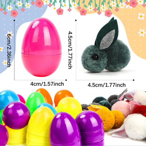 - Huevos De Pascua Con Conejitos De 26 Huevos De Conejo