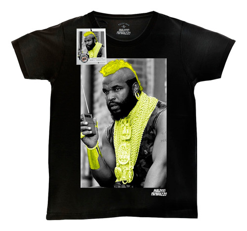 Mr. T Brigada A - Remera 100% Algodón-hilado 30/1