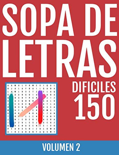 Libro : 150 Sopa De Letras Dificiles Coleccion De 3000... 