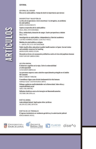 Imagen 2 de 2 de Perspectivas Bioéticas N° 49