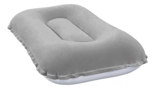 Almohada Inflable Bestway Viaje Camping Cojin Afelpada