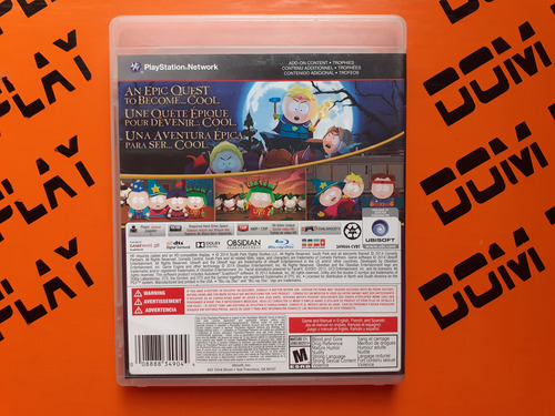 South Park: The Stick Of Truth Ps3 Físico Envíos Dom Play (Usado)