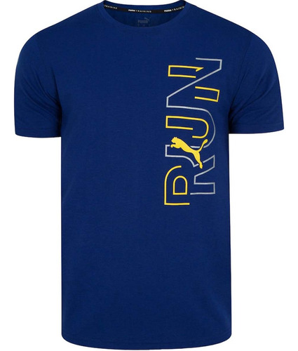 Camiseta Puma Performance Graphic Elektro Blue