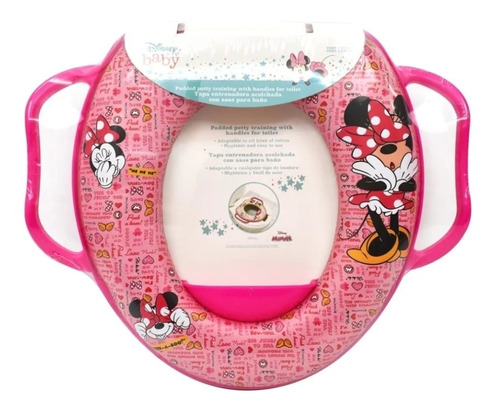 Tapa Entrenadora De Baño Para Bebes Disney Minnie