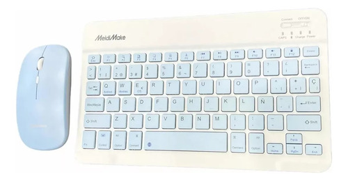 Teclado + Mouse (set) Wireless Recargable Mk110 Inalambrico