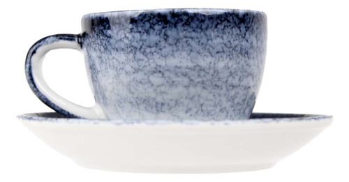 6 Tazas Con Platos De Porcelana Espresso 100 Ml Coup Vencort