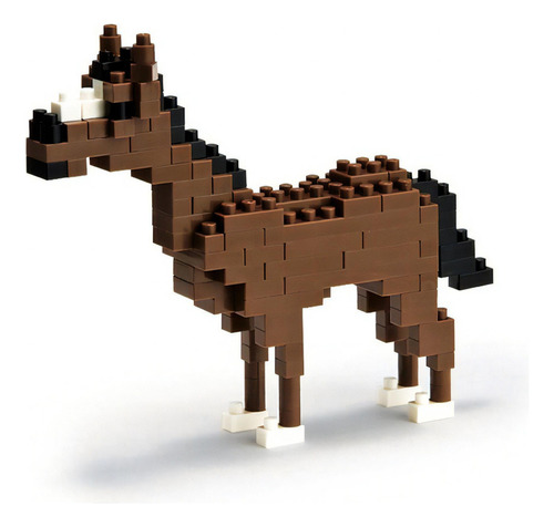 Caballo - Microbloques De Construcción Nanoblock 