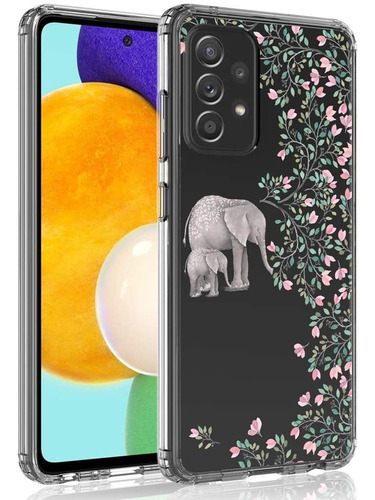 Funda Para Samsung Galaxy A52 5g (diseno Elefante)
