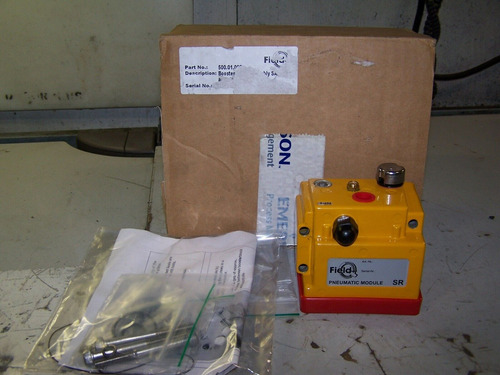 New Emerson Fieldq Pneumatic Module Booster Block 500.01 Ssv