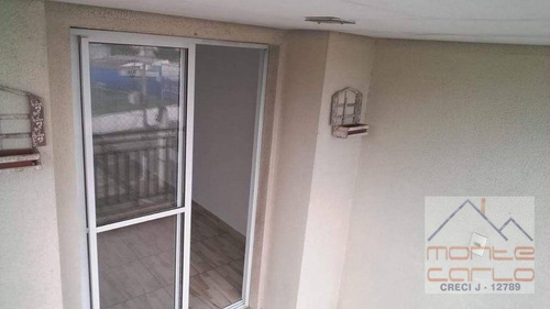 Imagem 2 de 30 de Apartamento Com 2 Dormitórios (1 Suíte), À Venda, 59 M² Por R$ 380.000 - Rudge Ramos - São Bernardo Do Campo/sp - Ap0820
