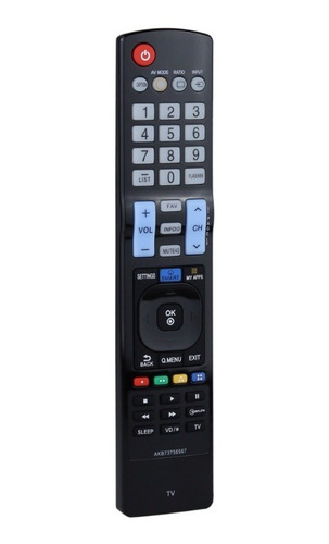 Imagen 4 de 10 de Control Remoto Compatible Con LG Akb73756567 Lcd Tv Smart