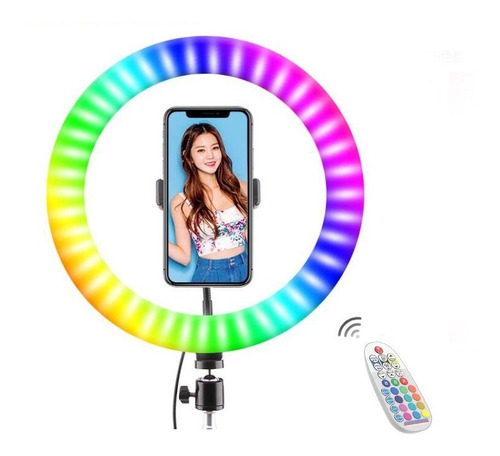 Aro Luz Led 30cm + Control Remoto + Tripode 2.10 + Bluetooth