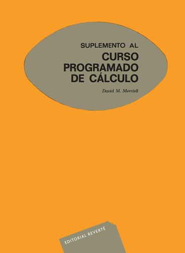 Libro: Curso Programado De Cálculo.suplemento (spanish Editi