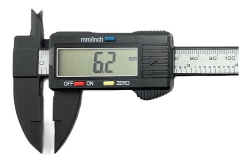 Calibre Digital Fibra De Carbono 150 Mm - Calidad Premium