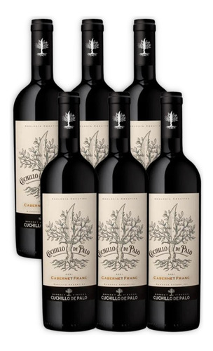 Cuchillo De Palo Vino Cabernet Franc Caja X6u 750ml Mendoza