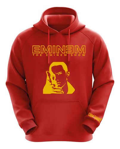 Polerón Rojo Eminem Diseño 4