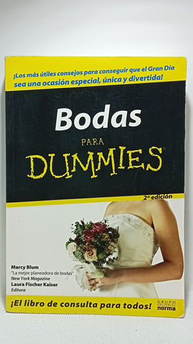 Bodas Para Dummies - Editorial Norma - Consejos - Etiqueta