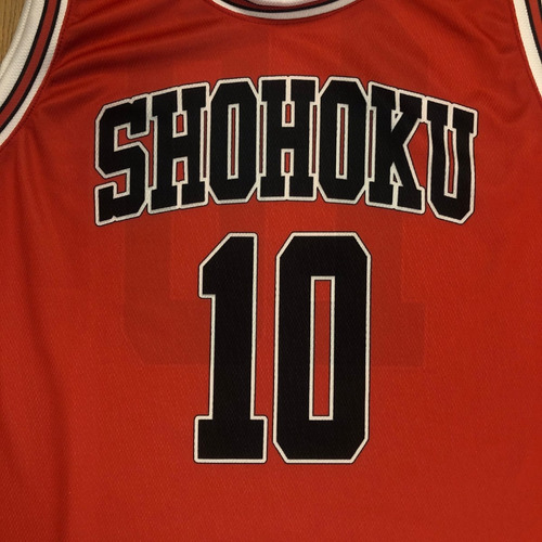 Imagen 7 de 10 de Camiseta Basket Shohoku Slam Dunk Cosplay Gastovic Anime