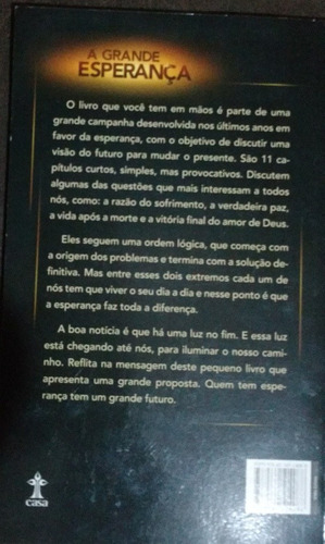 Livro A Grande Esperança 100 Paginas Novo