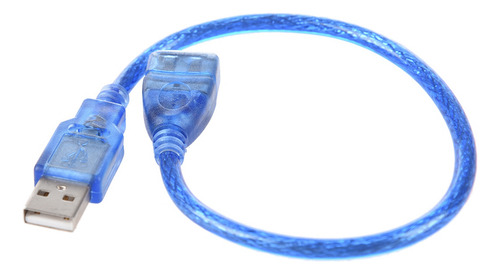 3 Cables De Extensión Cortos Usb 2.0 A Hembra A Macho-fs