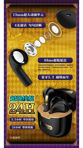 Jojo S Bizarre Um Conjunto De Fones De Ouvido Sem Fio