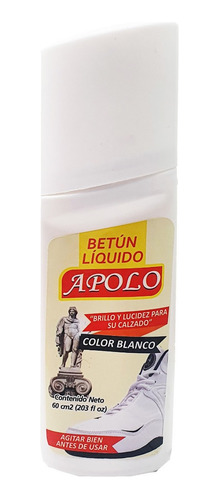 Betun Liquido Apolo60 Ml Blanco