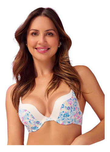 17926 Bra Ilusion Lenceria Sexy Escote Profundo Push Up 