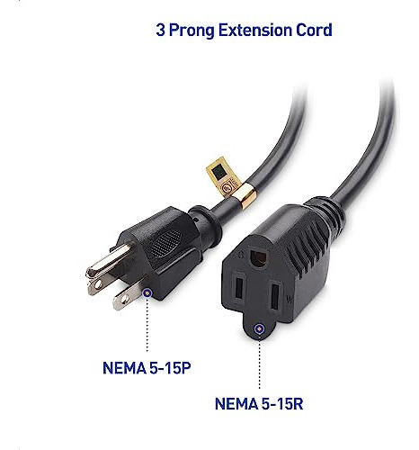 Cable De Extensión De Alimentación De Alta Resistencia Cable