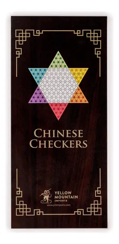 Juego De Mesa Yellow Mountain Imports, Halma De Damas Chinas