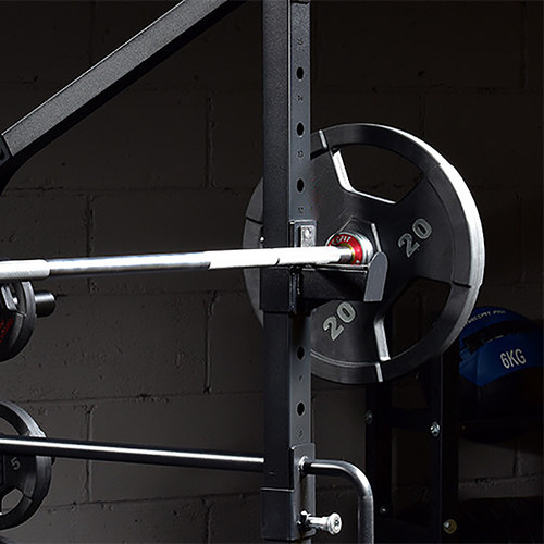 Jaula Half Rack Soporte Olímpico Multifunción - Mx-hr705