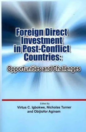 Libro Foreign Direct Investment In Post Conflict Countrie...