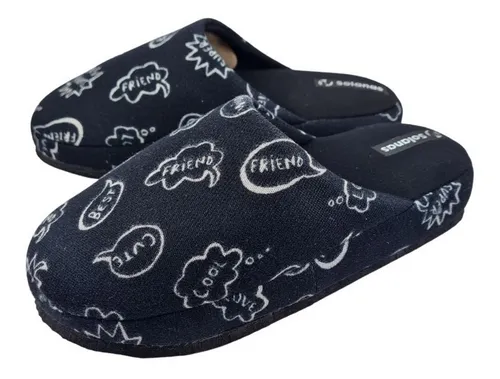 Pantuflas Mujer Pantuflon Espumon Dama Chinela Solanas
