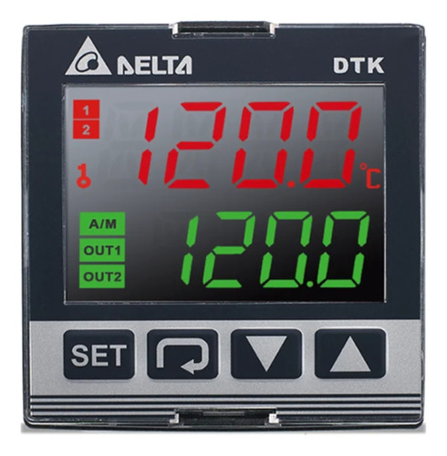 Control De Temperatura - Pirómetro - 48x48  Dtk4848r12 Delta