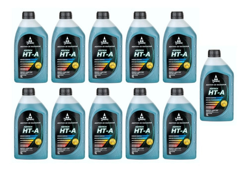 Aditivo Tirreno Extended Life Hybrid Asian Pronto Uso 11 Und