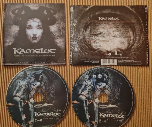 Kamelot - Poetry For The Poisoned & Live From Waken (2 Cds 