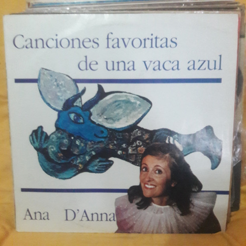 Vinilo Ana D Ana Canciones Favoritas De Una Vaca Azul If1