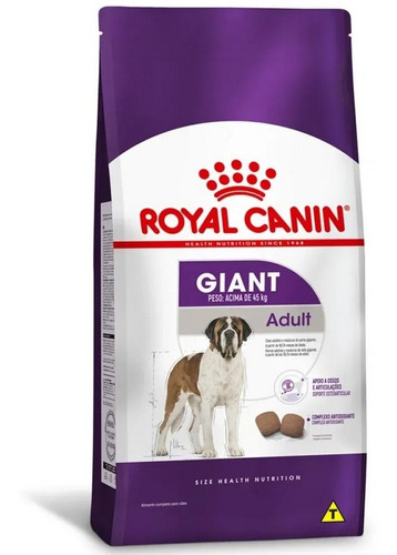 Ração Para Cães Giant Adult 15kg Royal Canin