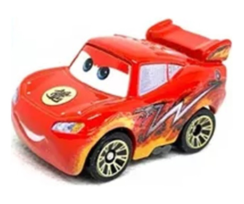Rayo Mcqueen Dragón Mini Racers Vehículo Cars Disney Mattel
