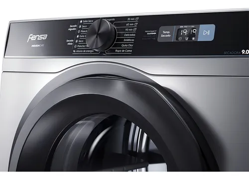 Secadora de Ropa Fensa 9Kg Frontal Premium Care Pro 9D Gris