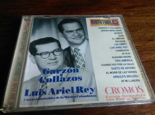 Cd Garzón Y Collazos/luís Ariel Rey-inimitables. Ljp