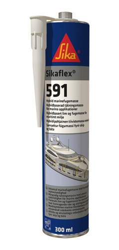 Sikaflex 591 Branco Adesivo Náutico (cartucho 300 Ml) - Sika