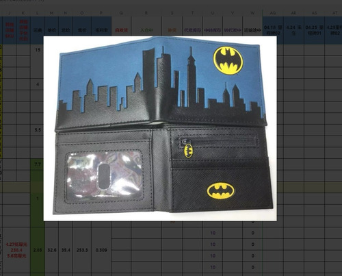 Cartera De Hombre De La Serie Batman