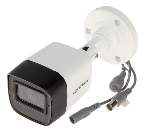 Camara Hikvision Tubo Ds-2ce16h0t-itpfs 5mp Ir 20m Con Audio Color Blanco