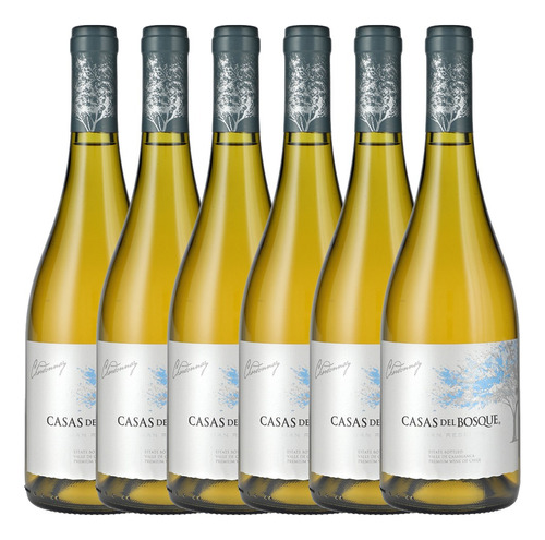 6x Vino Casas Del Bosque Gran Reserva Chardonnay