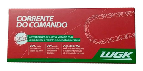 Corrente Comando 404sv - 92l Biz 125 - Wgk