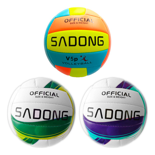 Balon De Voleibol Volleyball Entrenamiento Playa Oficial #5